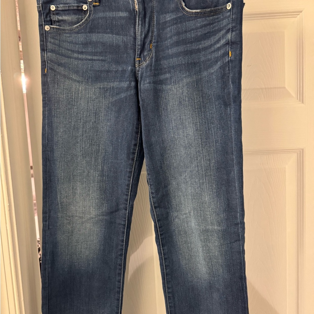 90’s American Eagle Outfitters Blue Super Stretch Jeans 6 Long